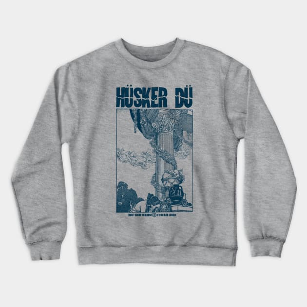 Husker Du Quality Bootleg Crewneck Sweatshirt by reyboot